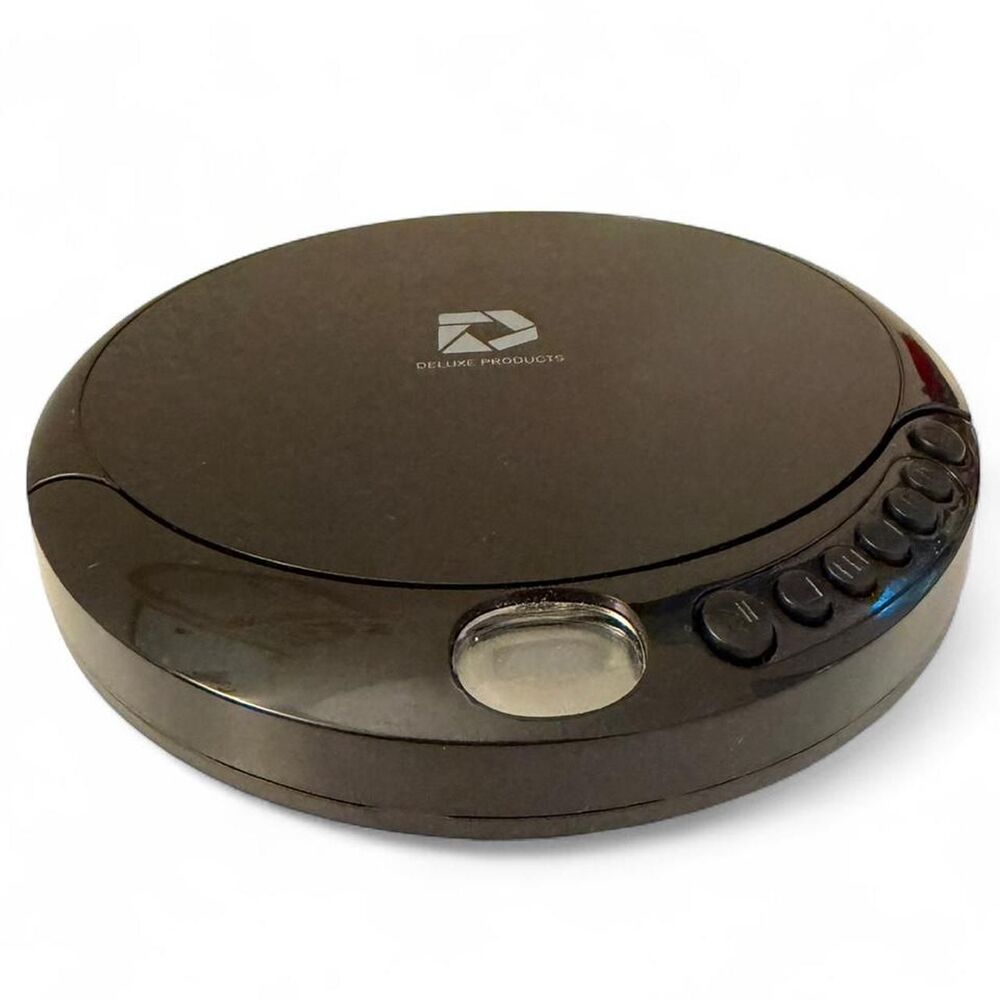 Deluxe Products CD Player Portable with 60 Second Anti Skip, Stereo Earbuds, Inc